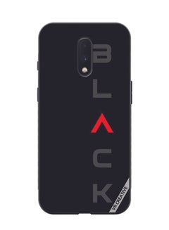 Buy Protective Case Cover For OnePlus 7 Black Design Multicolour in UAE
