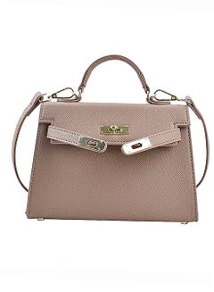 Buy Women's PU Leather Satchel Handbag Crossbody Handbag Shoulder Bag Tote Handbag Large Capacity Commuter Bag Simple Solid Color Concept Fashion Bag for Women in Saudi Arabia