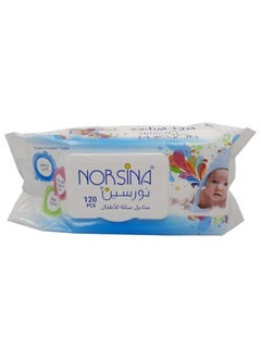 Buy Noseen Wet Wipes 120 Pieces | Gentle Care for Clear Skin in Saudi Arabia