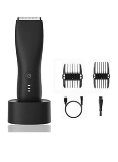 اشتري Professional Trimmer Below The Belt Trimmers Built Hair Clippers Effortlessly Trim Hair Waterproof Groin & Body Shaver Home Barber Kit with Universal USB Charging في السعودية