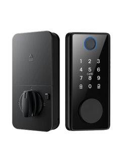 Buy Multifunctional Intelligent Electronic Password Lock, Fingerprint/App/Access Card/Password/Key, Virtual Password to Prevent Peeping, 5-In-1 Unlocking Method in Saudi Arabia