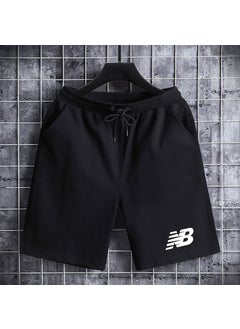 اشتري Lightweight 5-Inch Mens Cotton Shorts Black في الامارات