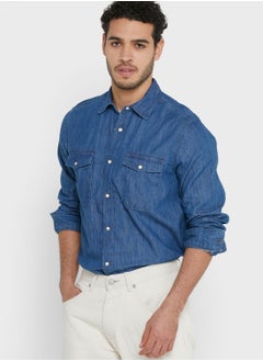 Buy Essential Slim Fit Shirt in Saudi Arabia