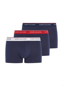 Buy Men's 3-Pack Premium Essential Trunks Underwear Bottoms, Multicolor in Saudi Arabia