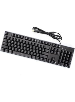 Buy Usb Wired Keyboard 104 Keys Backlight Effects Gaming Keyboard With Rgb Colorful Light Strips Computer Accessories For Win 2000 Xp 7 8 10 in Saudi Arabia