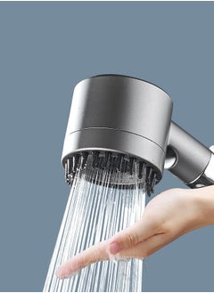 اشتري Filtered Handheld Shower Head, Household High-Pressure Water Volume Shower Head with 3 Modes，Bath Hardware Showerheads في السعودية