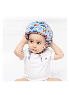 اشتري Breathable Head Protector and Toddler Safety Helmet Guard Cushion with Adjustable Straps في السعودية