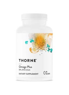 Buy Omega Plus EPA, DHA And GLA Dietary Supplement - 90 Gelcaps in UAE