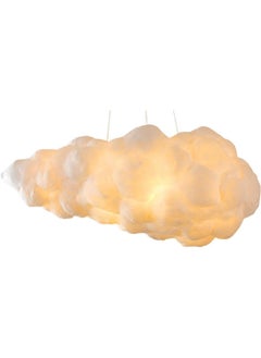 Buy Modern Ceiling Hanging Lights Creative Cloud Shaped Floating Cloud Pendant Chandeliers Ideal for Living Rooms, Restaurants, Bars, and Kindergarten Decor.(90 x40x28cm) in UAE