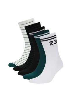 Buy Man High Cut  Socks - 5 Pieces in Egypt