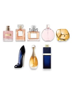 Buy Classic Assorted Perfume Set for Women 25 ml (8 Pieces) in Saudi Arabia