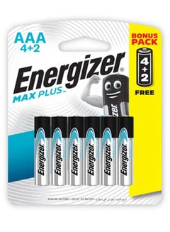 Buy Energizer Max Plus Battery AAA  (Pack Of 6 ) in Egypt