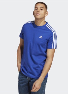 Buy 3 Stripe Essential Single Jersey T-Shirt in UAE