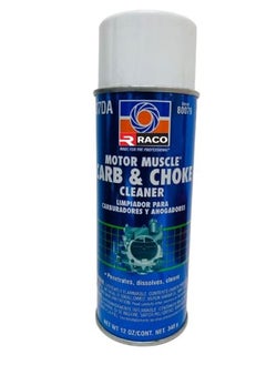 اشتري RACO Permatex 80079 Motor Muscle Carb Choke Cleaner for Combustion Chamber Valves Injectors Fuel Rail Gas Tank From Scale Or Rust Deposit 12 OZ في الامارات