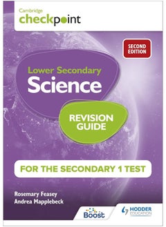 Buy Cambridge Checkpoint Lower Secondary Science Revision Guide for the Secondary 1 Test 2nd edition in UAE