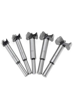 Buy 5pcs/Set Hand Tools Forstner Auger Drill Bit Woodworking Hole Saw Wooden Wood Cutter Dia 15 20 25 30 35mm in UAE