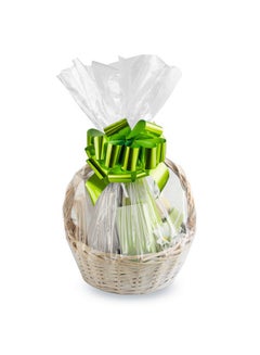 اشتري Cellophane Bags18X30 Inch 20Pcs Cellophane/Cello Wrap For Gift Baskets Clear Basket Bags في الامارات