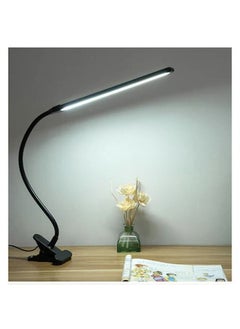 Buy Adjustable LED Desk Lamp with Clamp LED Eye Protection Desk Lamp with Clamp 3 Modes 10 Brightness For Home Office Study in Saudi Arabia