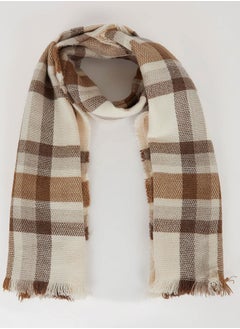 Buy Woman Plaid Patterned Scarf in Egypt