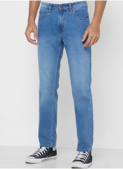 Buy Mens Basic Baggy Jeans in UAE