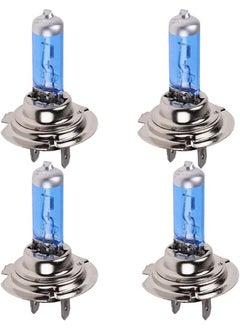 Buy 4Pcs H7 100W 6000K Xenon Gas Halogen Headlight Car Vehicle 12V Ultra Bright White Fog Halogen Lamp Bulbs Car Head Light Lamp in Saudi Arabia