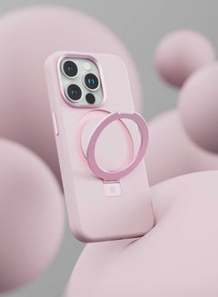 Buy Leveo Iris Pro Liquid Silicone Case Fore iPhone 15 Pro - Pink in UAE