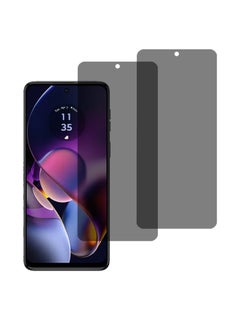 Buy 2 Pack Anti-Spy Screen Protector for Motorola Moto G54 Full Screen Privacy Screen Protector With 3D Tempered Glass Film With 9H Hardness Anti-Peeping Protector Screen Privacy Tempered Glass in Saudi Arabia