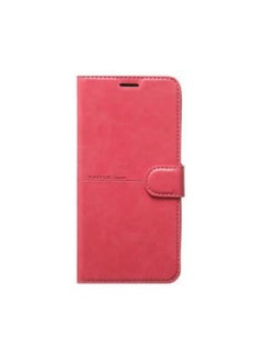 Buy For Huawei Nova 7 Full Flip Luxury Leather Kickstand Case, with Strap Magnetic Closure , Included Internal Tpu Silicone Case, High Protective Compatible with Huawei Nova 7 (6.53 inch) (Pink) in Egypt