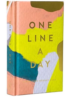 Buy Modern One Line a Day: A Five-Year Memory Book in UAE