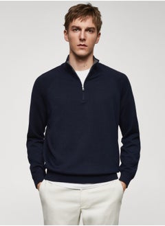 Buy Essential Half Zippered Sweater in UAE