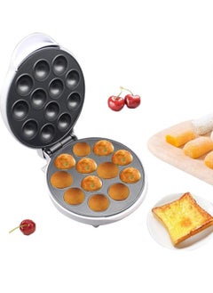 Buy Electric Pop Cake & Donut Maker 12 Slot, Non-Stick Cake Pop Maker with Power & Ready Indicator, Cool Touch Housing, Perfect for Birthday & Holiday Parties in UAE