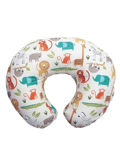 Buy Nursing Pillows Cover Compatible, 100% Cotton Super Soft for Breastfeeding Moms Fit Infant Nursing Pillows & Positioners for Baby Boy Girl Grey Elephant Tiger Fox in UAE