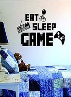 اشتري Decals eAT SLeeP GAMe Theater Wall Sticker PVC Wall Paper في مصر