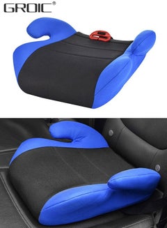 Buy Backless Booster Car Seat Large Travel Booster Seat Pad for Kids Transitioning to Vehicle Seat Belt, Portable Car Safety Seat Booster,Toddler Dining Chair Booster Seat in Saudi Arabia