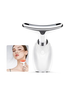 Buy Face Massager Facial and Neck Electric Massager 3-in-1 Chin Lift Devices V-Shaped Firming EMS Vibration Facial Massager 4 Massage Modes Skin Care Firm Tightening and Smooth in UAE