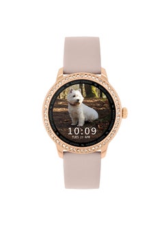 Buy Ladies Series 7 Cobweb Leather Stone Set Smart Watch RYS07-2112 - 46 mm in UAE