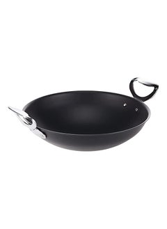 اشتري Chinese Frying Pan Made in Japan Iron fry Pan 30cm في الامارات