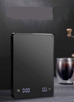 Buy Household Waterproof Rechargeable Digital LED Hidden Screen Auto Timer Drip Coffee Measuring Scale in UAE