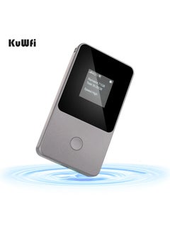 اشتري KuWFi 150Mbps 4G LTE mobile hotspot No SIM Card needed 160 countries 4G pocket global wifi router for travel في الامارات