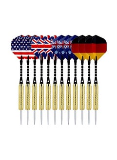 Buy 12-Piece Steel Tip Darts Set in Saudi Arabia