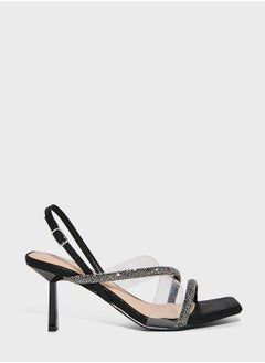 اشتري Ankle Strap Mid Heel Sandals في الامارات