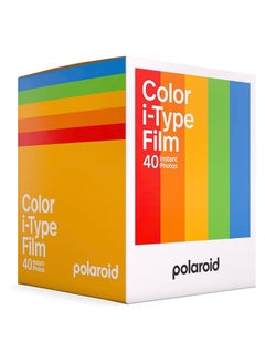 Buy Polaroid color film for I-Type camera, 40 photos in Saudi Arabia