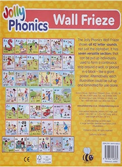 Buy Jolly Phonics Wall Frieze: in Precursive Letters in UAE