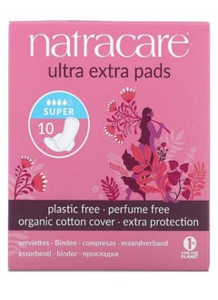 اشتري Ultra Extra Pads Organic Cotton Cover Super 10 Pads في الامارات