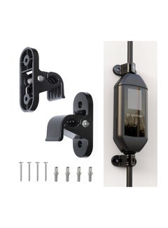 Buy EV Charger Control Box Holder, Flexible Layout & Universal, Chassis Bracket Clamp for Portable Electric Car Charger, 2Pcs Cable Clips for SAE J1772 And Tesla Mobile Connectors in UAE