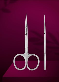 Buy Professional Cuticle Scissors With Hook - EXCLUSIVE 23 | TYPE 1 (magnolia) in UAE