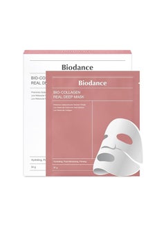 Buy BIODANCE Bio-Collagen Real Deep Mask, Hydrating Overnight Mask, Pore Minimizing, Elasticity Improvement, 34g x4ea in UAE