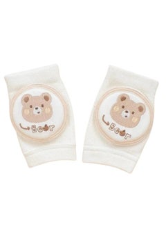 Buy Pikkaboo Soft Crawl Baby Knee Pad-Bear in UAE