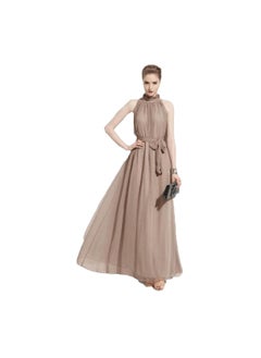 Buy Off shoulder chiffon dress in Egypt