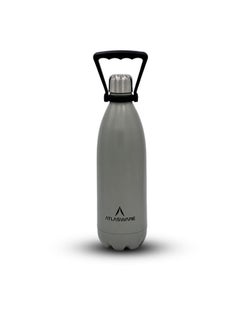 Buy | 82 hrs. Flask Cold | India | 1000 ml |Grey in Saudi Arabia